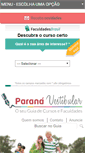 Mobile Screenshot of paranavestibular.com.br
